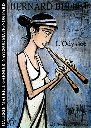 Bernard Buffet (1928-1999) -affiche - odyssee - aff21.JPG